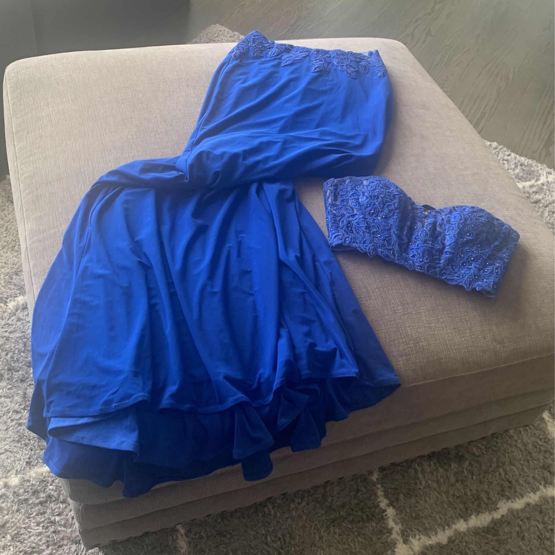 Blue Prom Dress