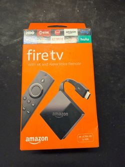 Amazon Fire TV 3rd Gen 4K HDR Streaming Box w/ Alexa Voice Remote, Black