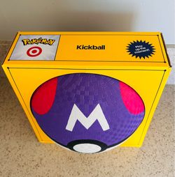 Pokeball X Target Master Ball kickball