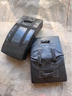 Martial arts kick shields / strike pads GTMA and Kwon Brand