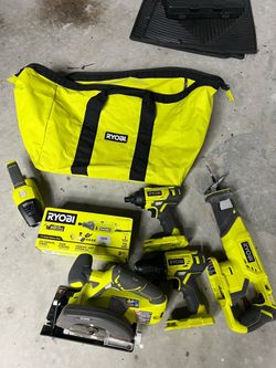 Ryobi tool lot (one+)