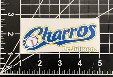 Cahrros De Jalisco Baseball Adhesive Vinyl Sticker
