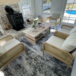 Living Set Beige Living 
