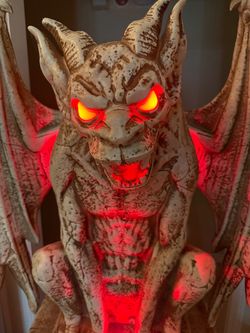 Gargoyle for Halloween.