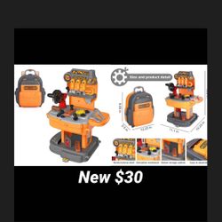 New Kids Carpenter Tool Set