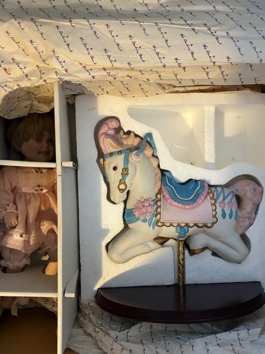 porcelain doll collection