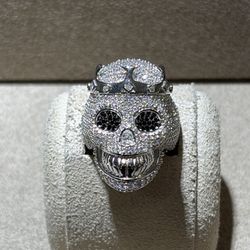 Silver Skull Ring 
