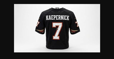 49ers Kaepernick #7 Jersey - Black