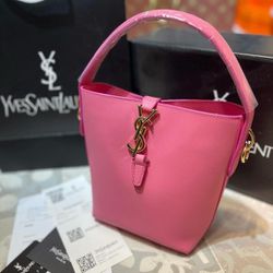 💕 Designer PinK Bag For Women's 💕Bucket Style  💕