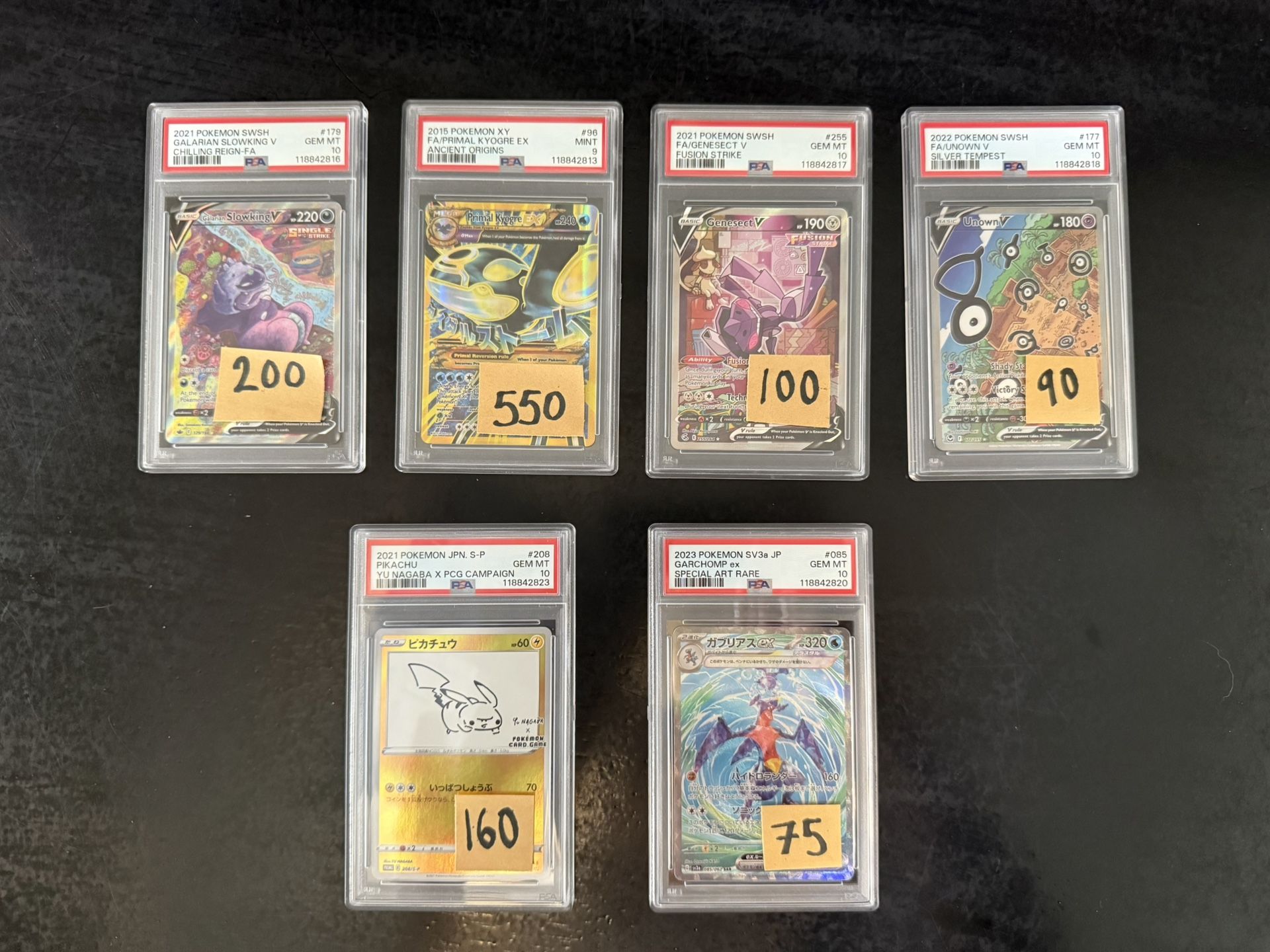 Graded Pokemon Cards