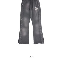 Brand New Hellstar Mirror Face Sweatpants Size M