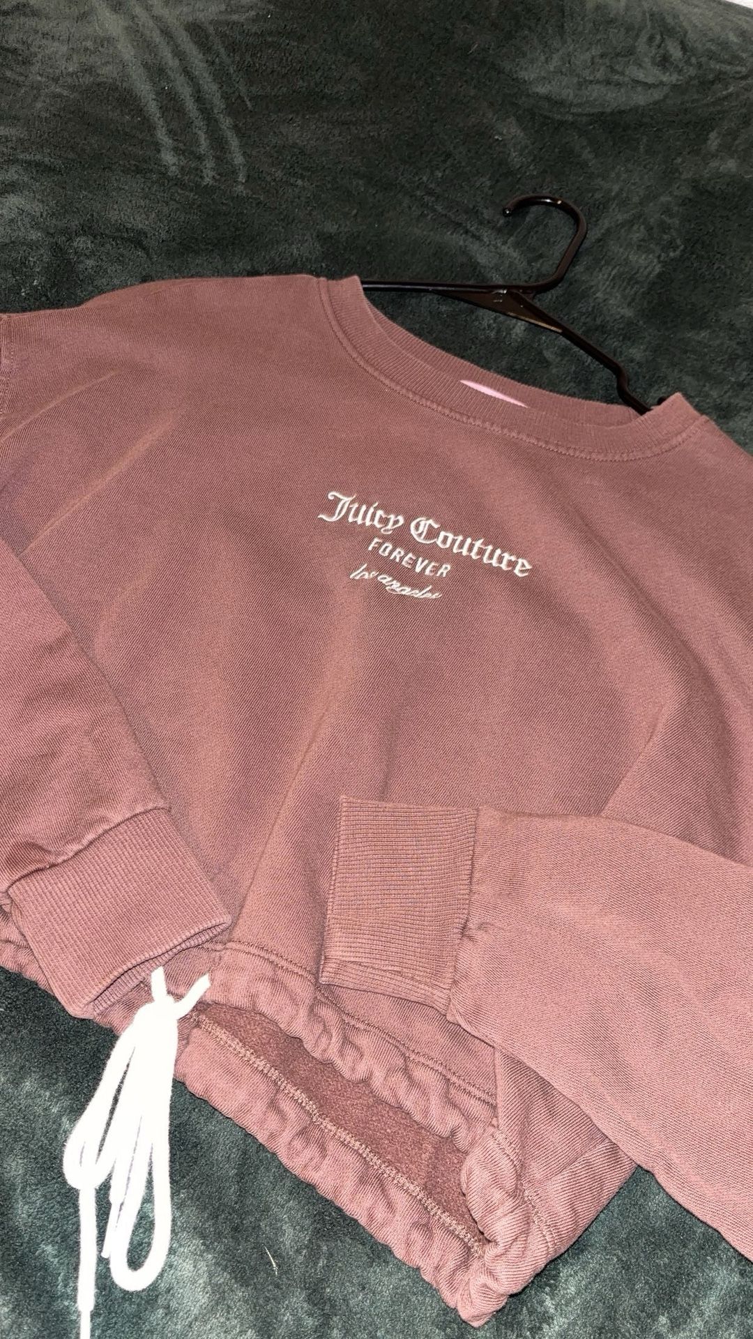 Juicy Couture Cropped Sweatshirt 