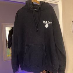 Del Mar water polo club hooded sweatshirt