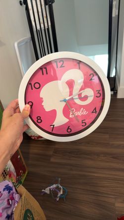 Barbie clock