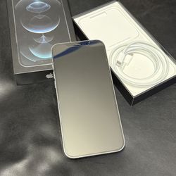 Verizon iPhone 12 Pro Max Silver 256gb 