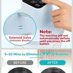 Resin Bubble Remover, Digital Display Design, Removes 99% of Air Bubbles in 5-10