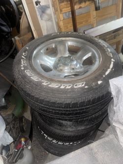 Rims and tires for sale
