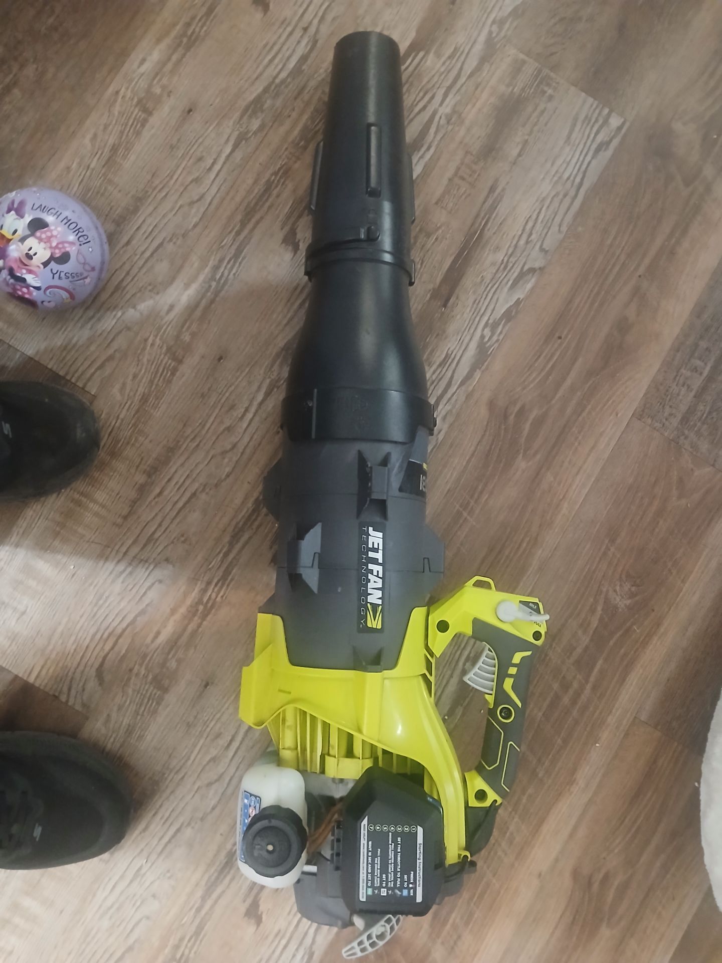Ryobi jet fan gas blower
