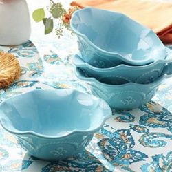 Aqua Small Bowls Princess House