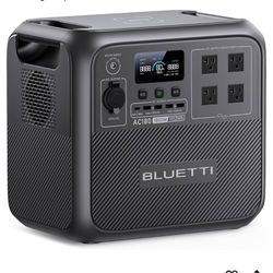 BLUETTI AC180 Portable Generator w/ EBL 100 Watt Panel