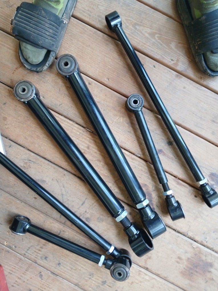Rear Shocks And Springs And Trailing Arms
