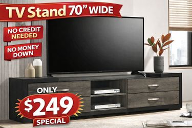 TV gray color tv stand special