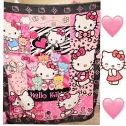 Hello Kitty Blanket New Never Used 