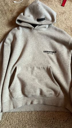 Fear of God Essentials Grey Hoodie