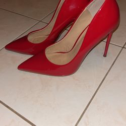 Steve Madden Red Heels 8.5 