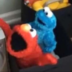 Elmo And Cookie Monster Toys (for Kids)