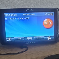 Magellan Roadmate 9212T-LM GPS Navigation Lifetime Maps Tested Working Charging