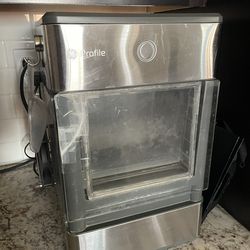 GE Profile Opal 24 LB Portable Nugget Ice Maker Stainless Steel