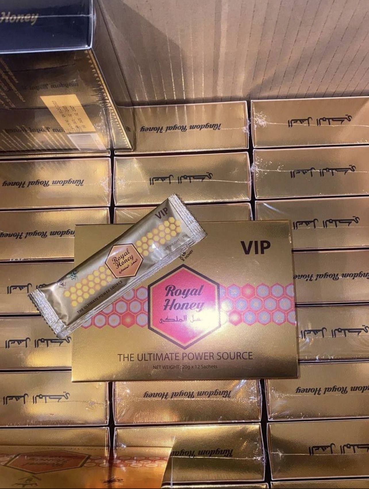 48 Boxes Royal Honey VIP Wholesale (10$ Per Box)
