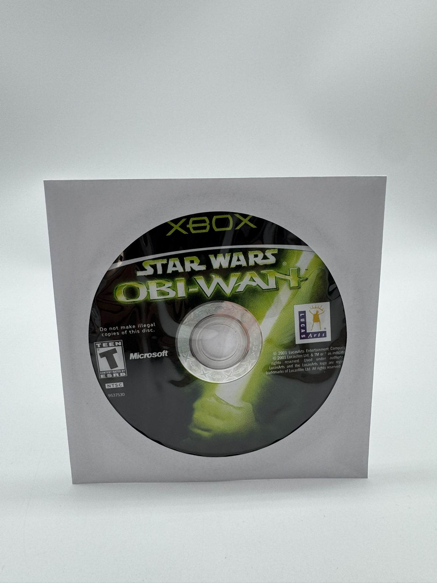 Star Wars: Obi-Wan (Microsoft Original Xbox) Disc Only Tested 