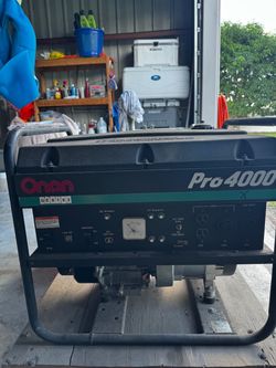 Onan Generator Pro 4000