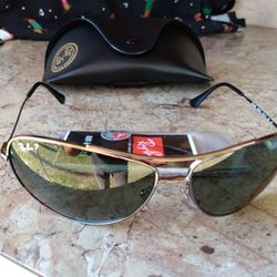 Sunglasses Brand New Silver Frame 