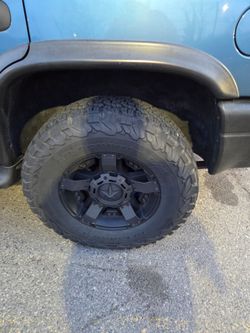 Rockstar rims and tires for trade
