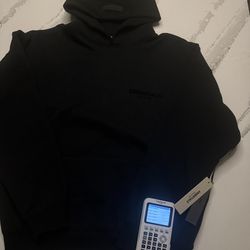Essentials Black hoodie