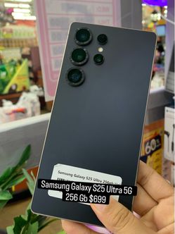 Unlocked - Samsung Galaxy S25 Ultra 5G 256 Gb clean imei