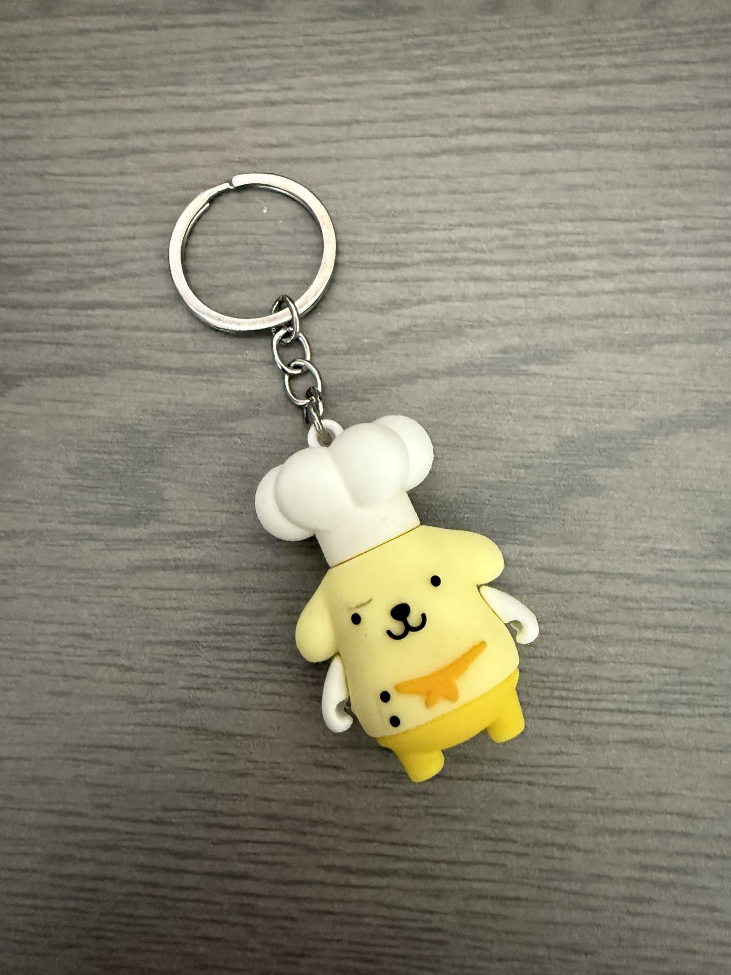 Pompompurin key ring keychain