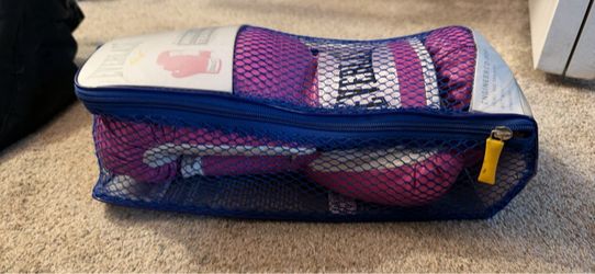 Everlast Boxing Gloves in Mesh Bag