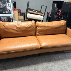 Brown Leather couch