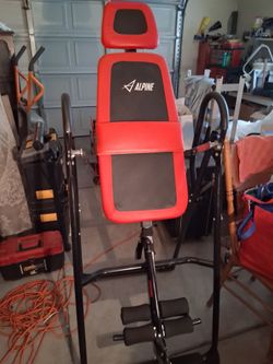 Alpine deluxe inversion table