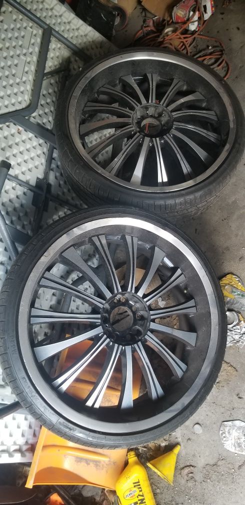 22 in rims