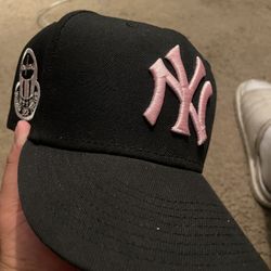 pink yankee 7 5/8