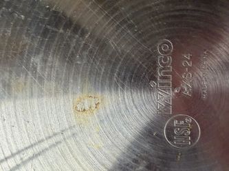 Winco AXS-24 Stainless Steel Pan