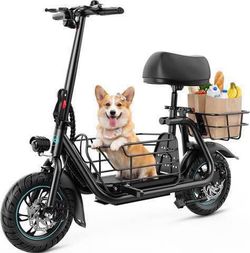 Electric Scooter with Seat, 550W
