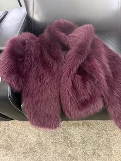 Fluffy Faux Fur Slide jacket