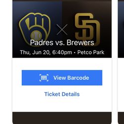 Padres Vs Brewers 6-20-24 Section 113