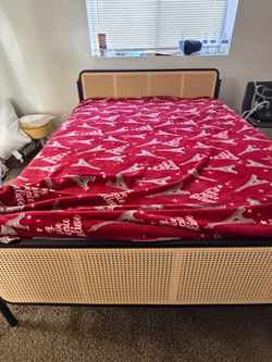 Queen size bed frame from Amazon